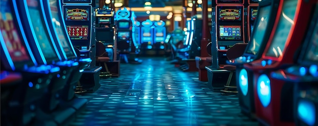 Arcade UI/UX design interface